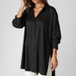 Women’s Loose Fit Button-down Long Sleeve Shirt