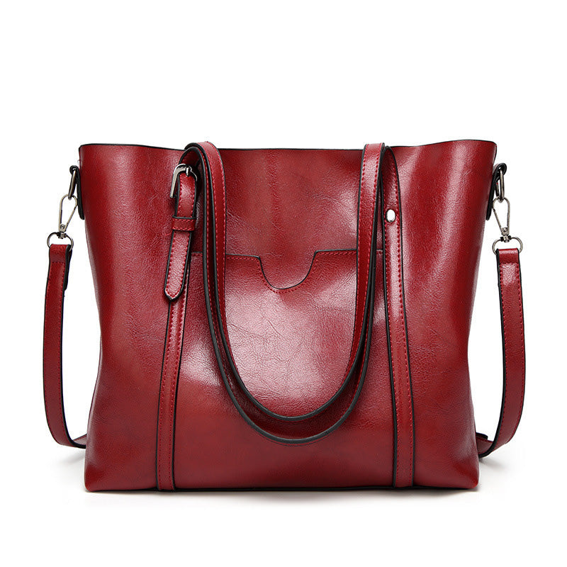 [Best Gift For Her] High-End Women's Retro Style Versatile Crossbody Leather Bag