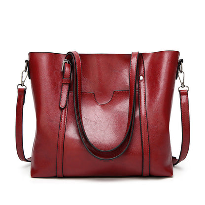 [Best Gift For Her] High-End Women's Retro Style Versatile Crossbody Leather Bag
