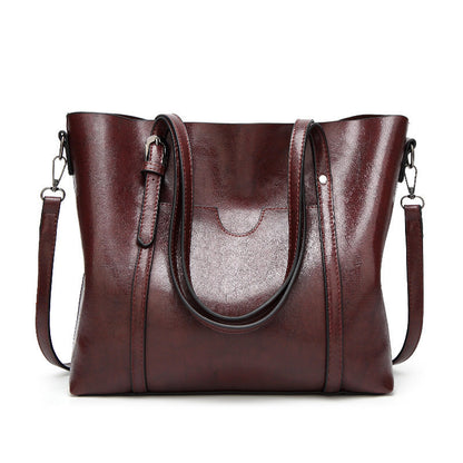 [Best Gift For Her] High-End Women's Retro Style Versatile Crossbody Leather Bag