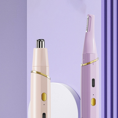 🔥New product launch - perfect eyebrow trimmer🔥2-in-1 Dual-Head Electric Eyebrow Trimmer