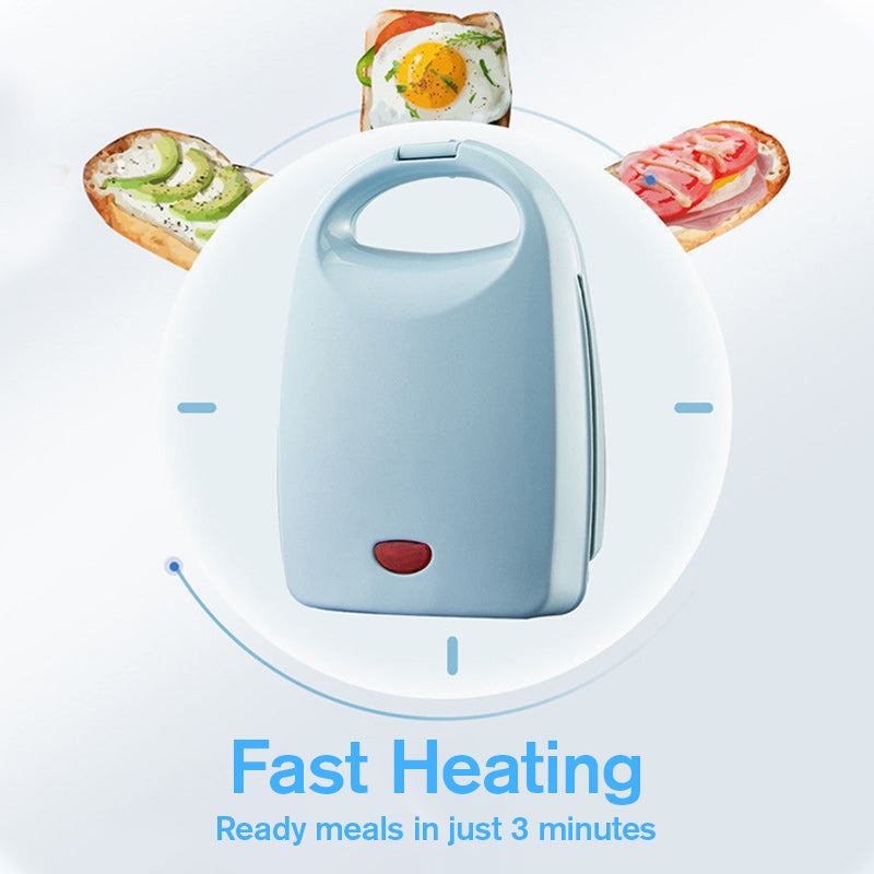 ✨ Compacte Multifunctionele Sandwichmaker – Grill, Bak & Rooster in Minder dan 3 Minuten!