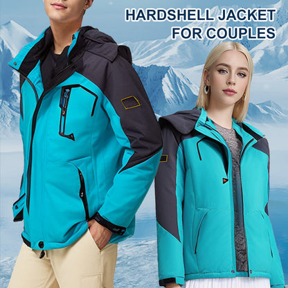 Unisex Waterproof Ski Jacket - Slim & Relaxed Fit Options, Multi Pockets