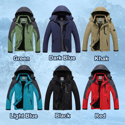 Unisex Waterproof Ski Jacket - Slim & Relaxed Fit Options, Multi Pockets