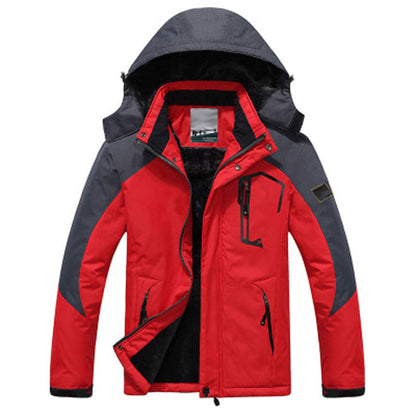 Unisex Waterproof Ski Jacket - Slim & Relaxed Fit Options, Multi Pockets