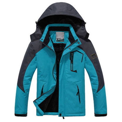 Unisex Waterproof Ski Jacket - Slim & Relaxed Fit Options, Multi Pockets