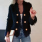 💜49% OFF 💜 Women’s Fashion Button Tassel Short Coat