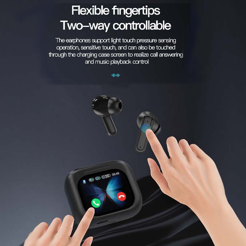 🎧 Touch-Control Compact Earbuds | Christmas SALE 50% OFF | Crystal-Clear Sound & Noise Isolation | Perfect Portable Audio Gift 🎄✨