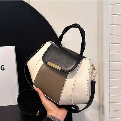 Women's Color-Block Tote Daily Bag