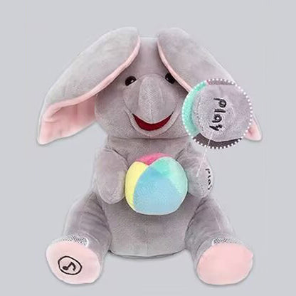 Cute Hide And Seek Elephant Plush Doll