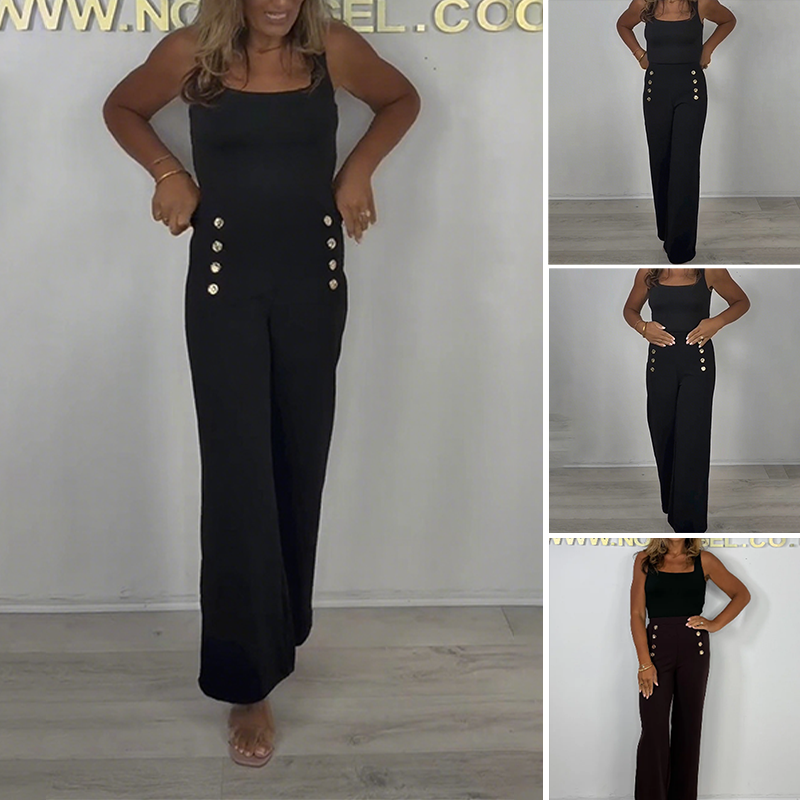Women's High-Waisted Wide-Leg Pants
