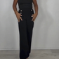 Women's High-Waisted Wide-Leg Pants