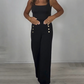 Women's High-Waisted Wide-Leg Pants