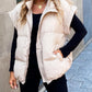 Women's Thick Warm Solid Color Vest