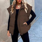 Women's Thick Warm Solid Color Vest