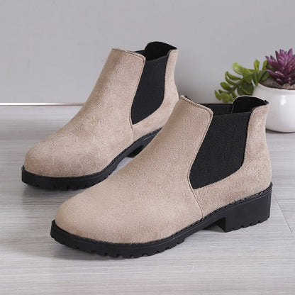 Women's Chunky Heel Ankle Boots