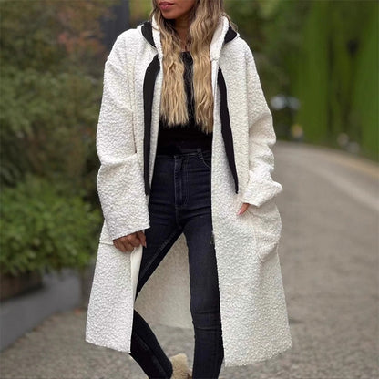 ❄️Winter Specials❄️ Women's Trendy Zip-Up Hooded Coat with Pockets