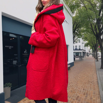 ❄️Winter Specials❄️ Women's Trendy Zip-Up Hooded Coat with Pockets