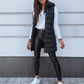 Women’s Zip-Up Long Puffer Vest