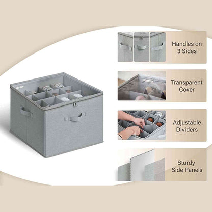 ⏳Limited time 49% off💥Transparent, foldable PVC shoe box, waterproof storage box for office