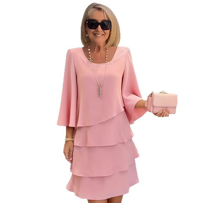 Women's Slimming Chiffon Cake Dress