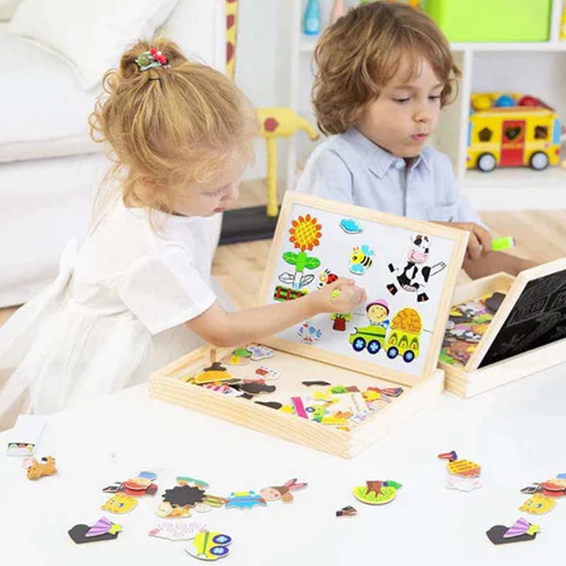 3-in-1 Magnetic Activity Board