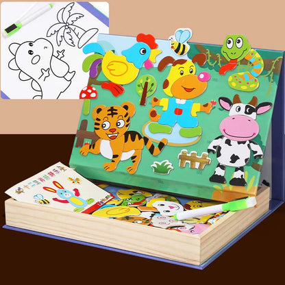 3-in-1 Magnetic Activity Board