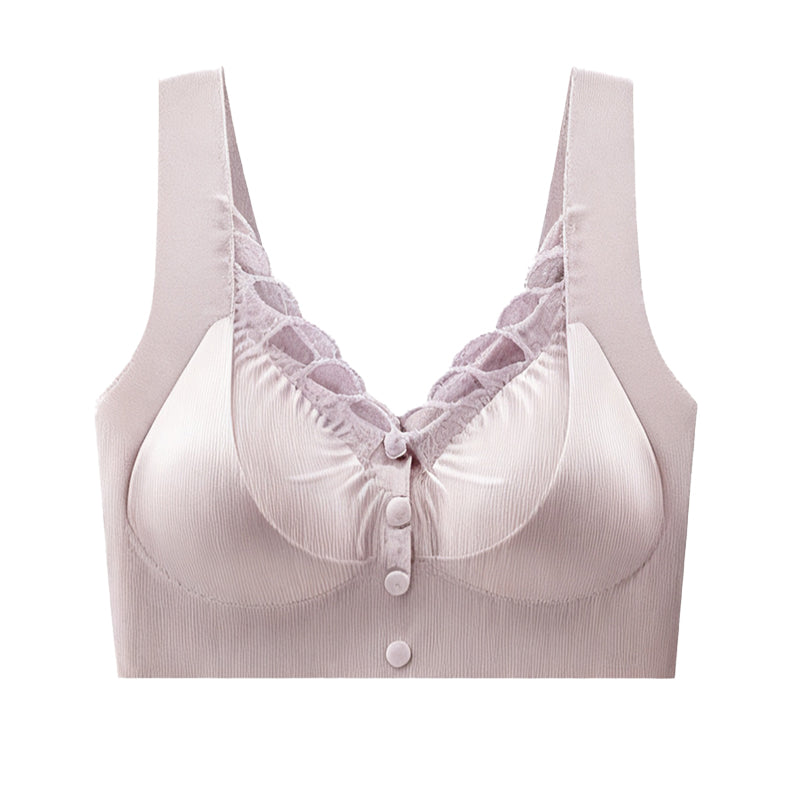 Seamless Push-Up Lace Bra