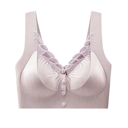 Seamless Push-Up Lace Bra