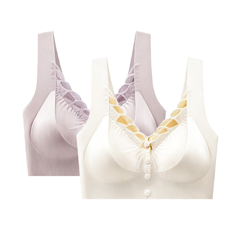 Seamless Push-Up Lace Bra