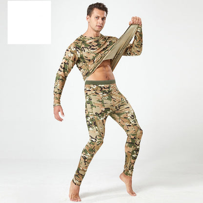 🔥 LAST DAY PROMOTION ⏰Men's Camouflage Thermal Underwear & Pants Set