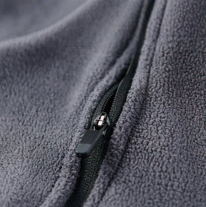 🔥 LAST DAY PROMOTION - 50%OFF 🔥Men's Warm Solid Half Zip Long-Sleeve Tops