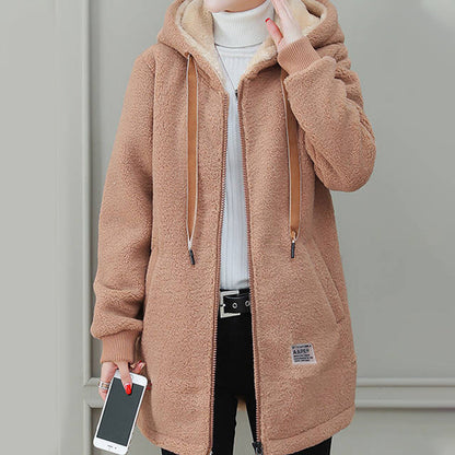 [Winter Gift] Women's Winter Warm Thick Faux Lamb Wool Coat