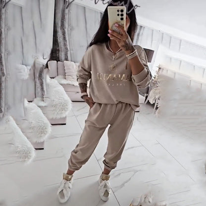 ⏳Limited time offer! ⏰Casual set for women, printed blouse and loose pants