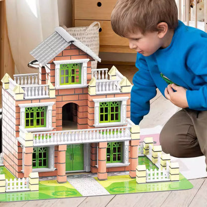 🏰 DIY Simulation Building Toy Set (214PCS)