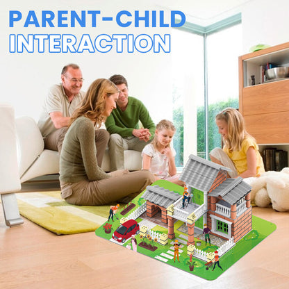 🏰 DIY Simulation Building Toy Set (214PCS)