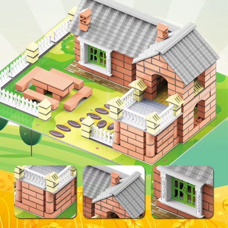 🏰 DIY Simulation Building Toy Set (214PCS)