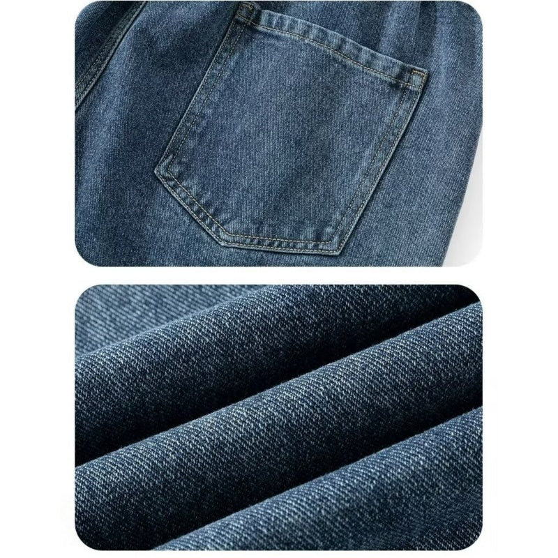 📢📢50% OFF !!!⏰Men's Casual Loose Fit Wide Leg Jeans