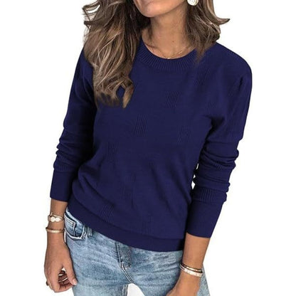 💖2025 New Arrival-50% Off🍃Women’s Casual Long Sleeve Loose Knit Top