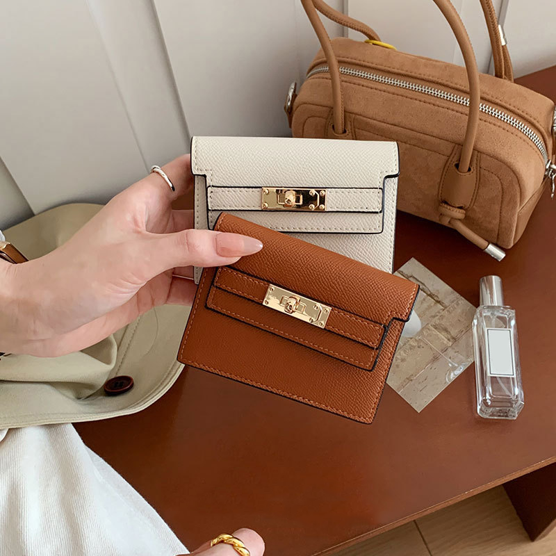 Women's Stylish Snap Closure Card Holder