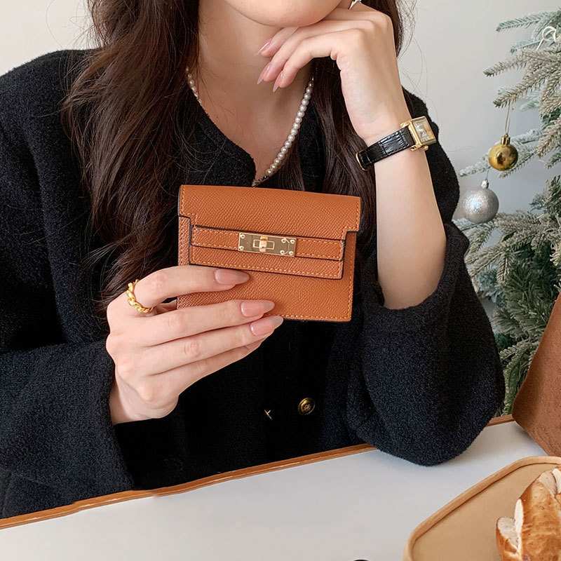 Women's Stylish Snap Closure Card Holder