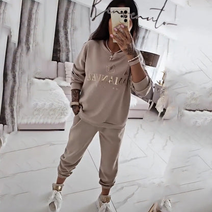 ⏳Time-limited Special⏰Women's Long Sleeve Top & Pants Set