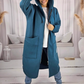 Women's Loose-Fit Hooded Long Coat