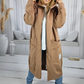 Women's Loose-Fit Hooded Long Coat