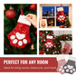 🎅Christmas Sale: 50% Off-Cute Cat Paw Shaped Christmas Stocking Decor