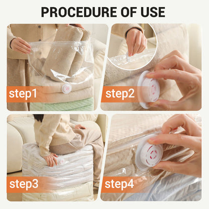 Extra Large Vacuum Storage Bag - Press To Exhaust