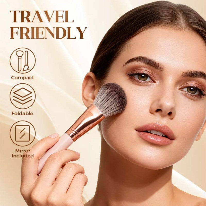 ⏳Limited-time 50% off⏰All-in-One Portable Makeup Brush Kit🖌️