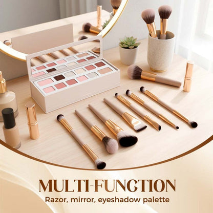 ⏳Limited-time 50% off⏰All-in-One Portable Makeup Brush Kit🖌️