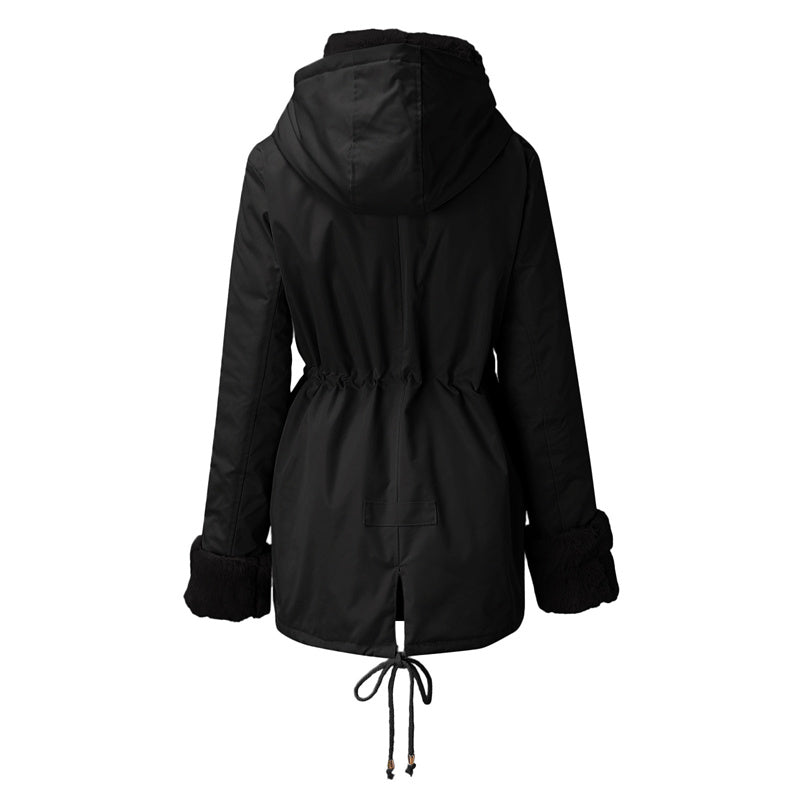 ❄️LAST DAY PROMOTION - 50%OFF 💖 ⏰Women’s Parka Jacket with Removable Fluffy Trim