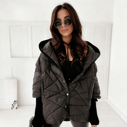 Women's Hooded Quilted Jacket | Lightweight Warmth & Style